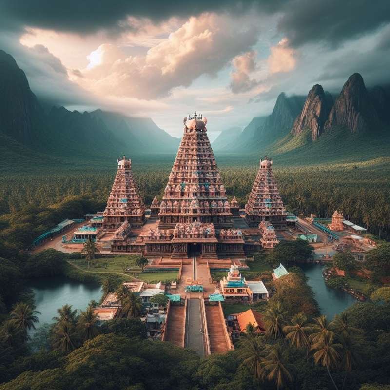 Upper Ahobilam temple Gopuram