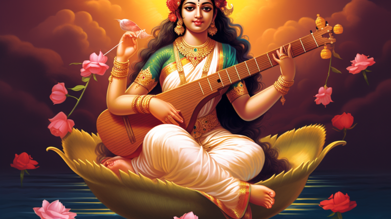 Saraswati – The Goddess of Wisdom & Knowledge
